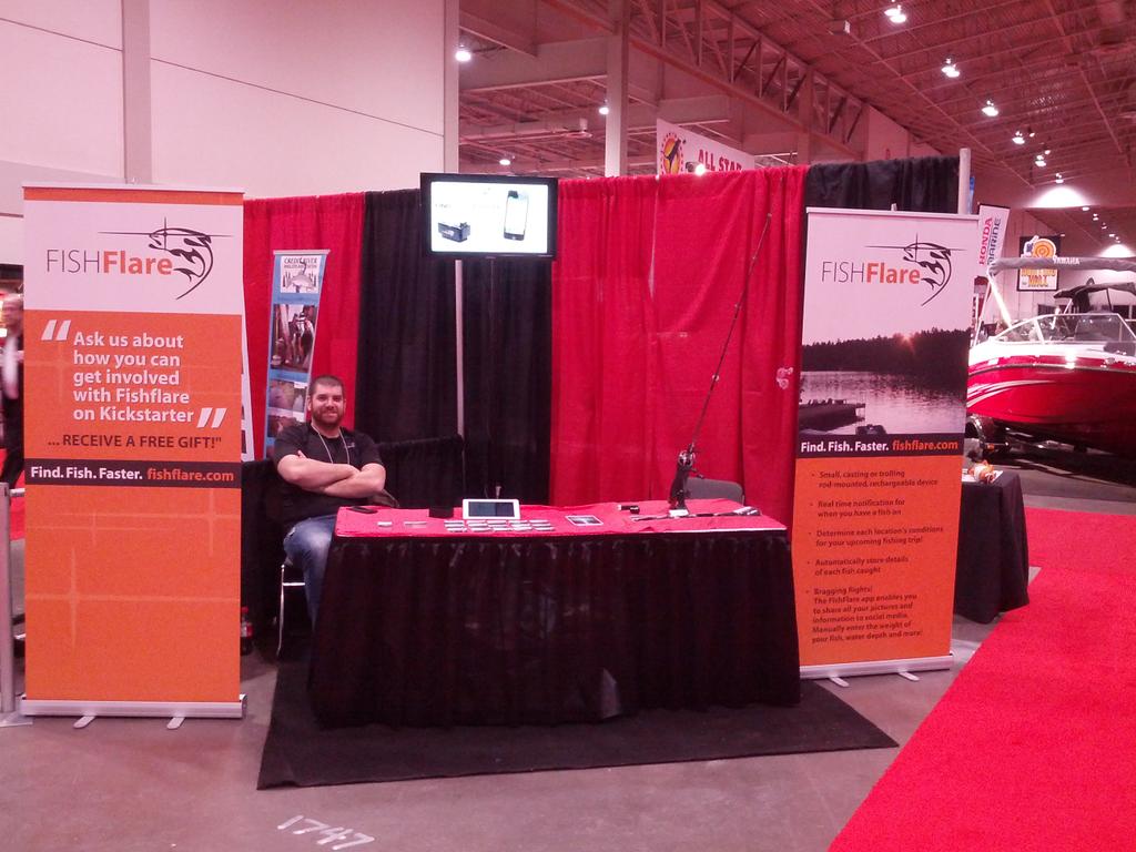 FishFlare's tweet image. Toronto sportsmen's show booth 1747. Come visit and talk about FishFlare.com @CNSSToronto