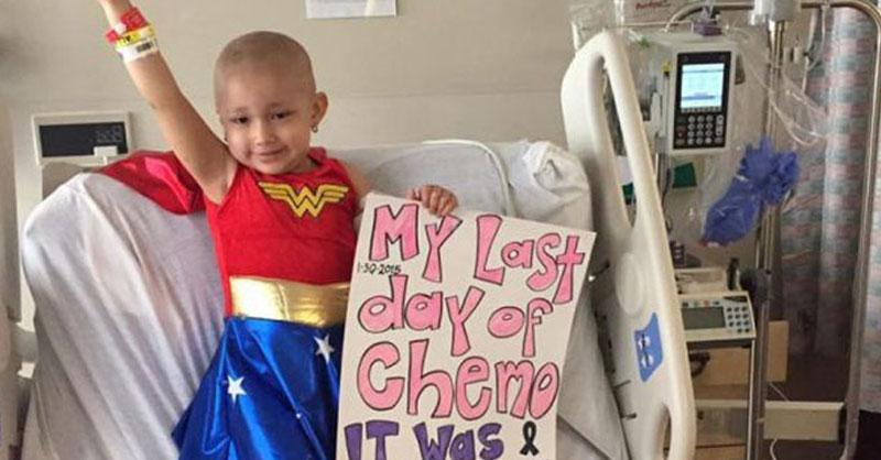CBR's tweet photo. 3-Year-Old Marks Last Day of Chemo by Dressing as Wonder Woman http://t.co/kn5JR457Iv http://t.co/SlblDPNm6k