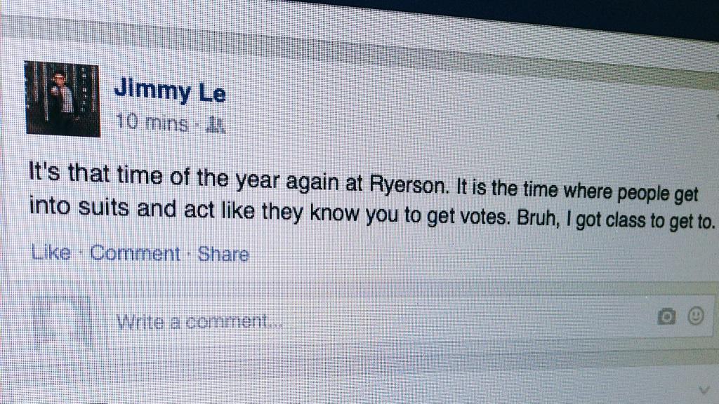 JulianaXO_'s tweet image. LOL PREACH 🙌 #RyersonProblems