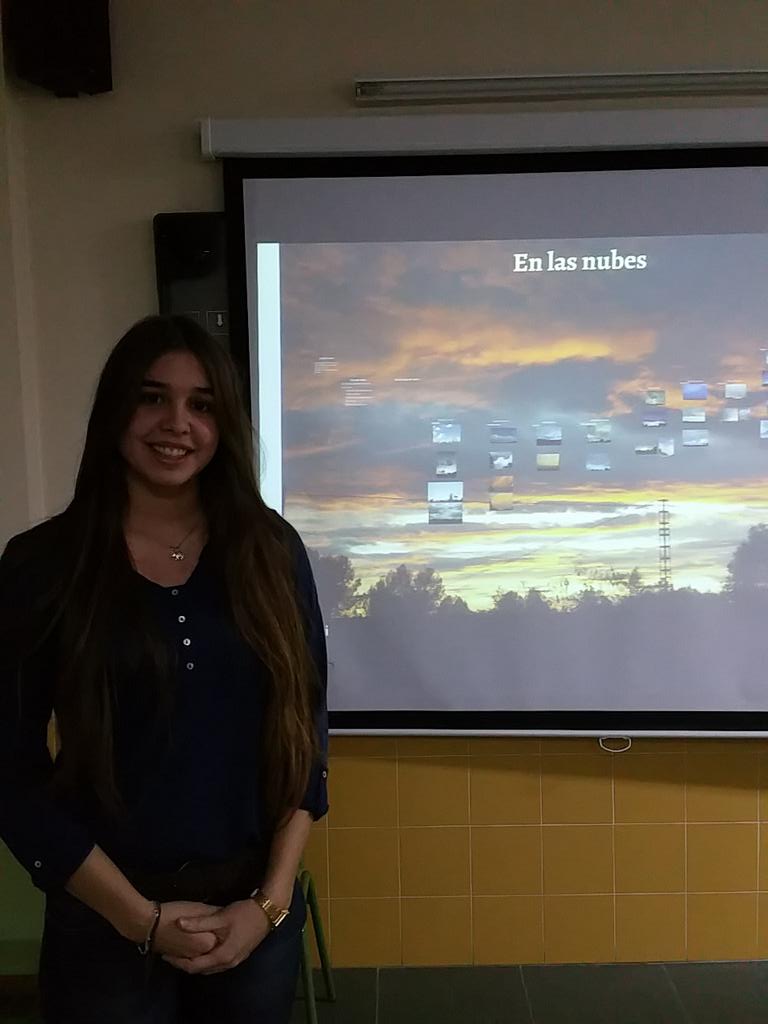 iesizpisua's tweet photo. El cuarto trabajo de hoy: Lucía Ortiz "En las nubes" http://t.co/909G2JDGL7