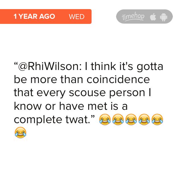 Ruthie__bee's tweet photo. Look at what was in my @timehop! @RhiWilson 😂😂😂 Still stands 👏 http://t.co/FnpQuNaT8z http://t.co/msFH3J59Mo