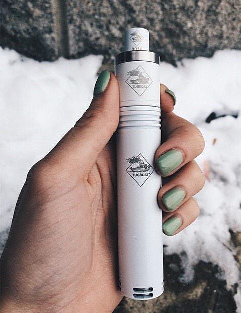 VapesAreUs's tweet photo. What's not to love about an all white tug boat setup! http://t.co/ld1YpJfvz6