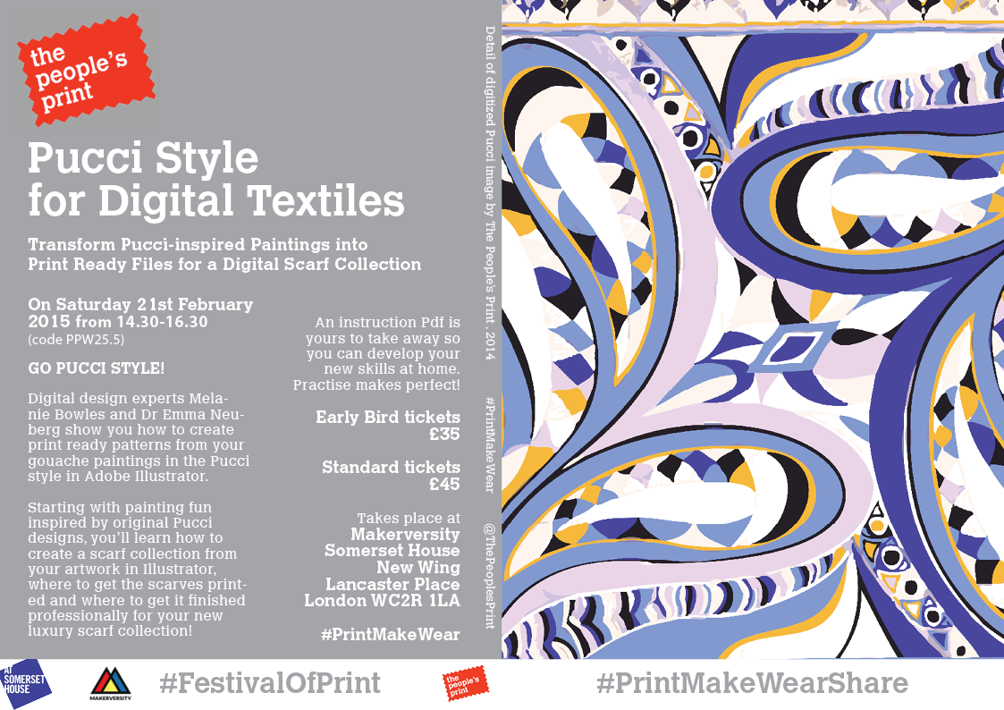 Thepeoplesprint's tweet photo. gouache transformed to digital print 4 silk @ThePeoplesPrint 21st Feb @makerversity @SomersetHouse @londonist #LFoP! http://t.co/EAN3Q2vZ5j