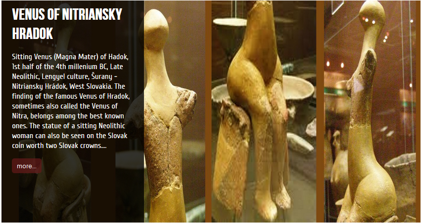 Today´s Masterpiece: Venus of #Hradok in prehistoricmasterpieces.com.
