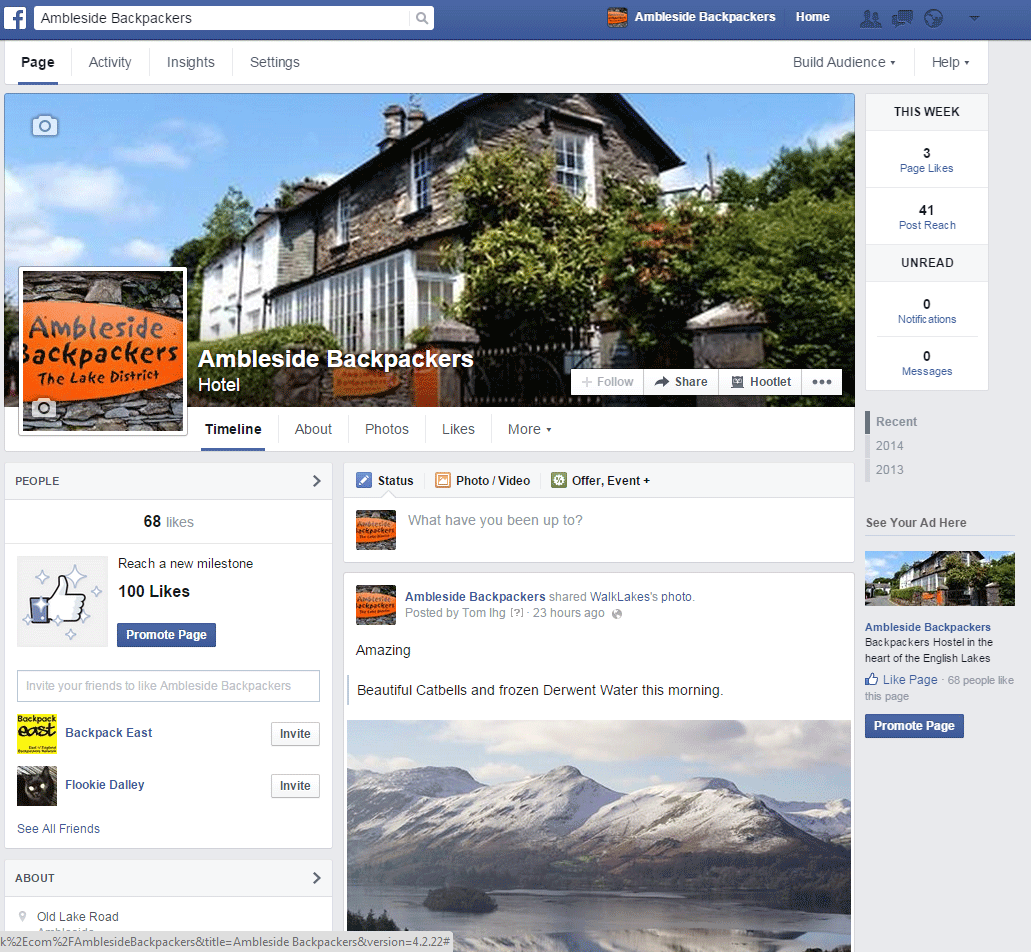 AmblesideHostel's tweet photo. Come and like our Facebook Page - http://t.co/cmkzY7nzWB http://t.co/JZEtaBBreH