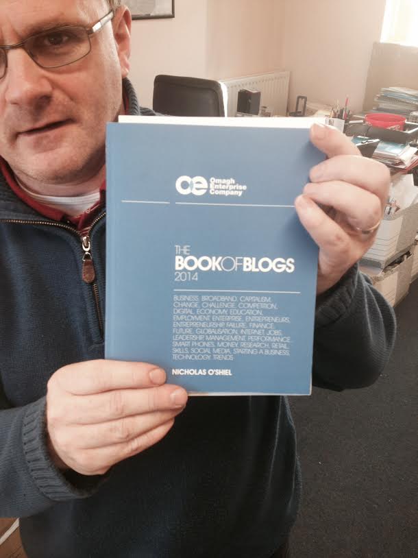 OmaghEnterprise's tweet image. Great to see Barry McElduff enjoying @nick_oec&apos;s Book of Blogs. Keep her lit! #nicksblog
