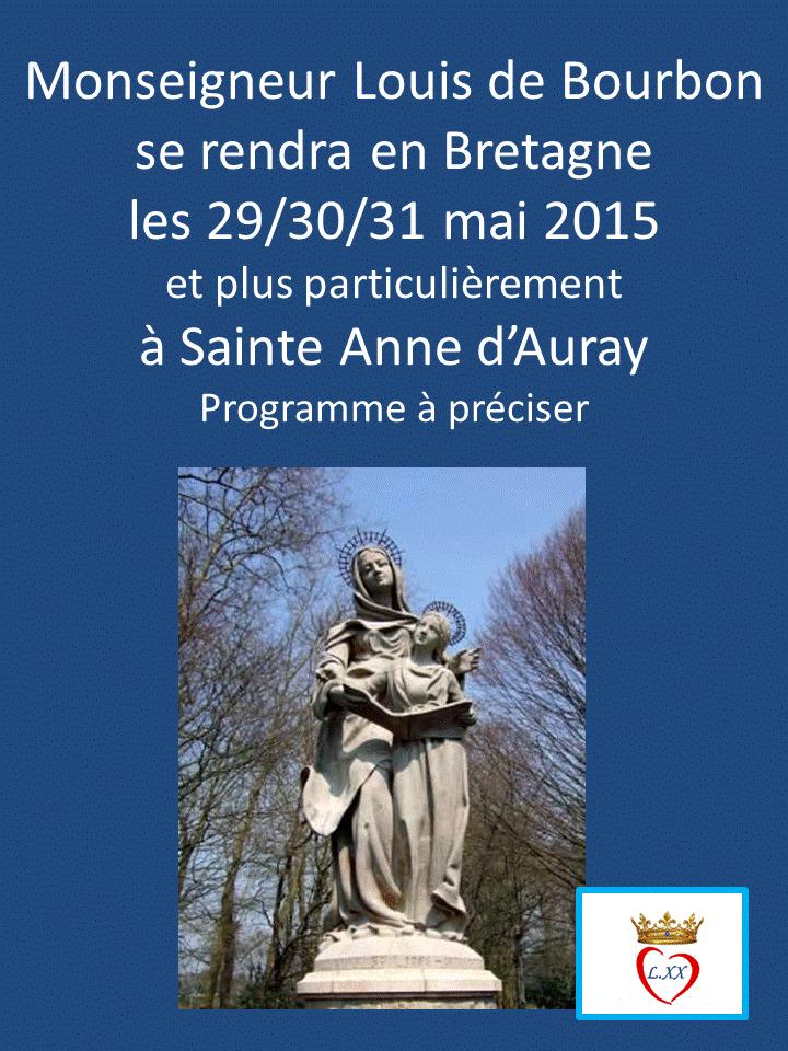 Arcorleans's tweet photo. Info à retenir sur la venue de #LouisXX en Bretagne ! #TeamLouisXX #Royco http://t.co/vOhhF9RTpD