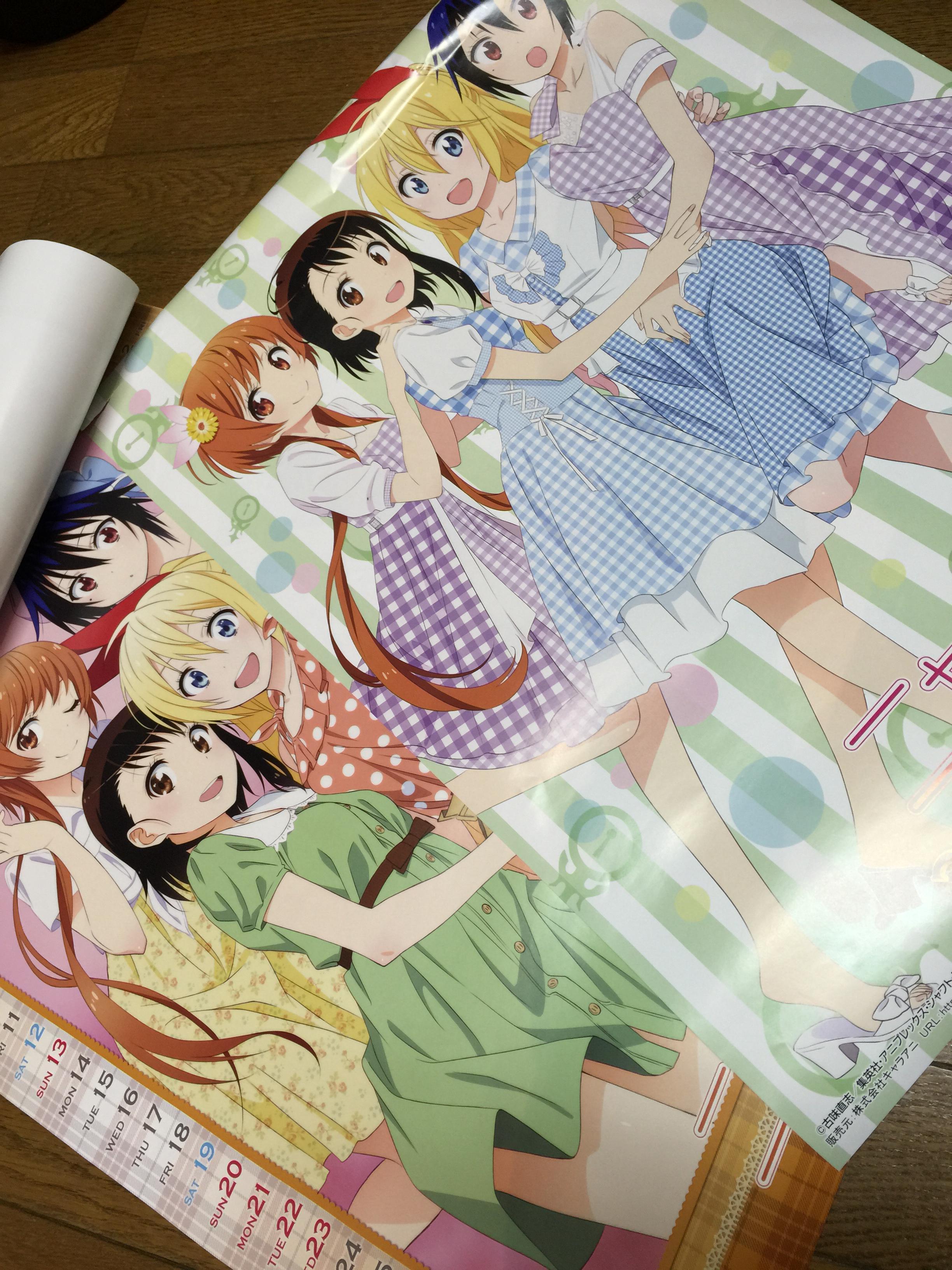 ニセコイ 2014 カレンダー A3サイズ Amazon.co.jp: コミックカレンダー2014『ニセコイ』 (コミック
