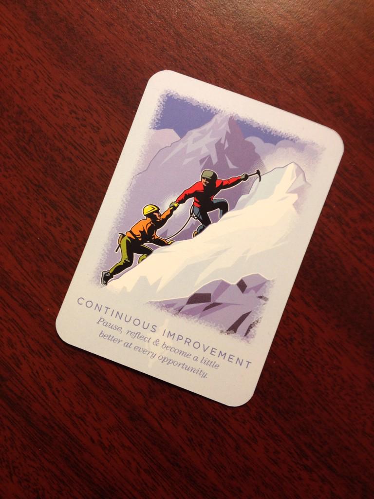 HultgrenCandace's tweet photo. I'm about to hand out this Welcome Home card. I wonder which team member's name is on the back...? #WelcomeHomeCard http://t.co/ai387124iv