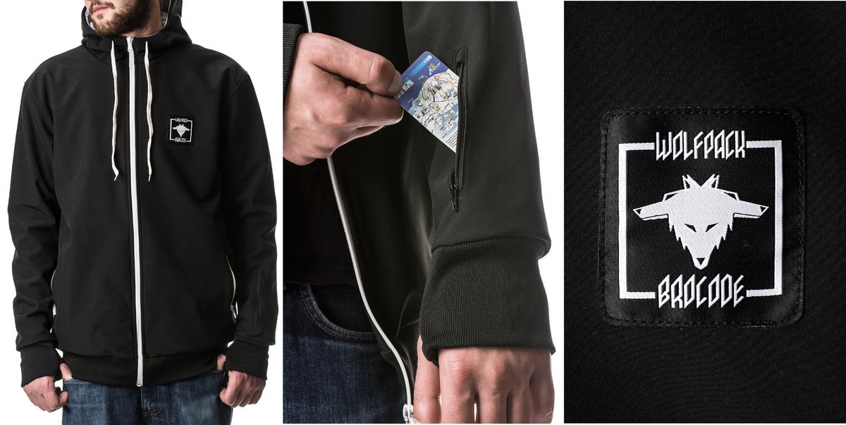 brocodewear's tweet image. The Wolfpack Softshell. facebook.com/BrocodeWear/ph… #snowboarding #apparel #brocodewear #wolfpack