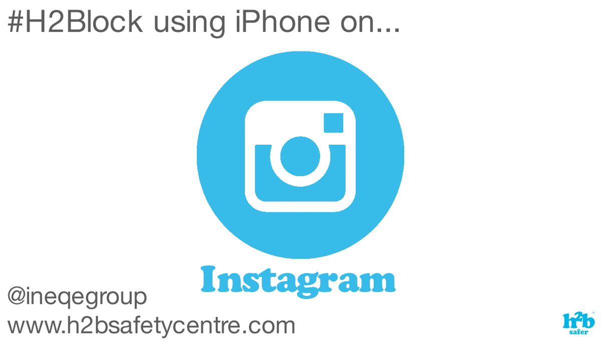 ineqegroup's tweet photo. Simple steps on #H2block a user on Instagram using your iPhone - http://t.co/8KbXZTK1am http://t.co/guoN3Q91Dl
