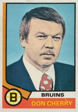 Happy 81st Birthday Grapes! This hockey card is from when the role of Don Cherry was played by Charles Bronson 