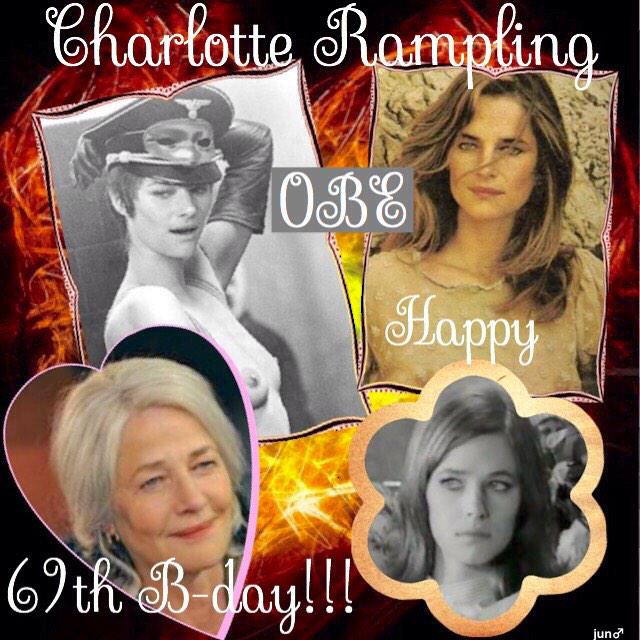 Charlotte Rampling 

OBE 

English Great Actress 

Happy 69th Birthday !!!

5 Feb 1946 