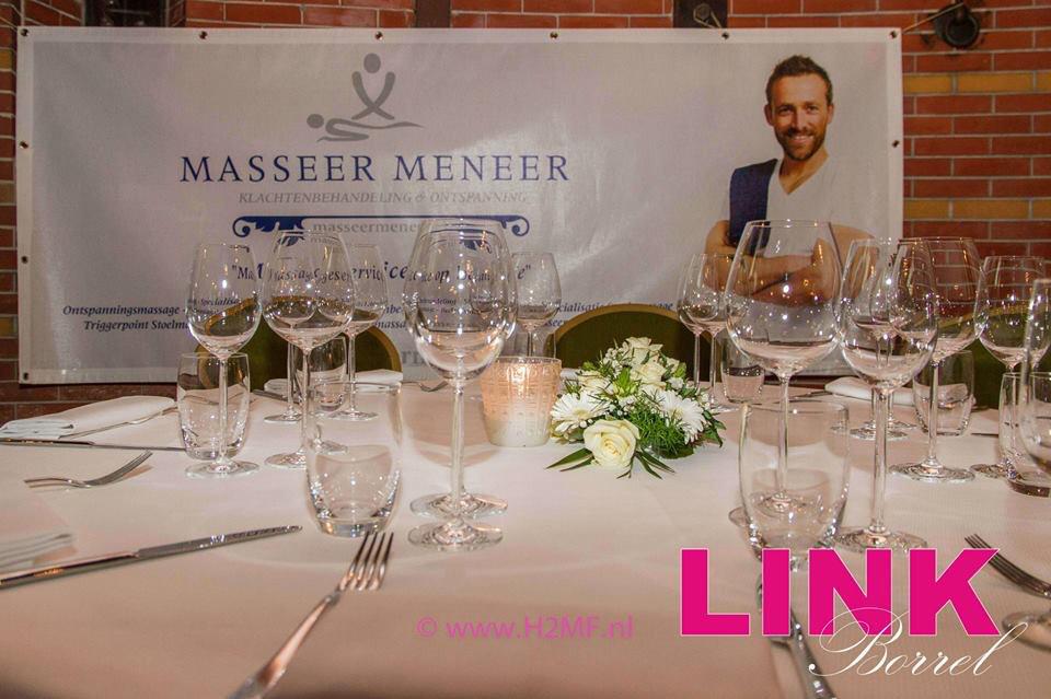 Masseer Meneer op Linkborrel Kasteel De Haar