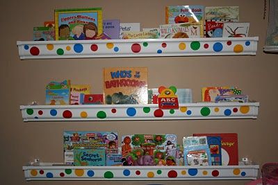 InStockLabels's tweet image. Rain Gutter + Color Dots: MAGIC! Perfect for a playroom or classroom corner. #pinterest #pinspired #putadotonit
