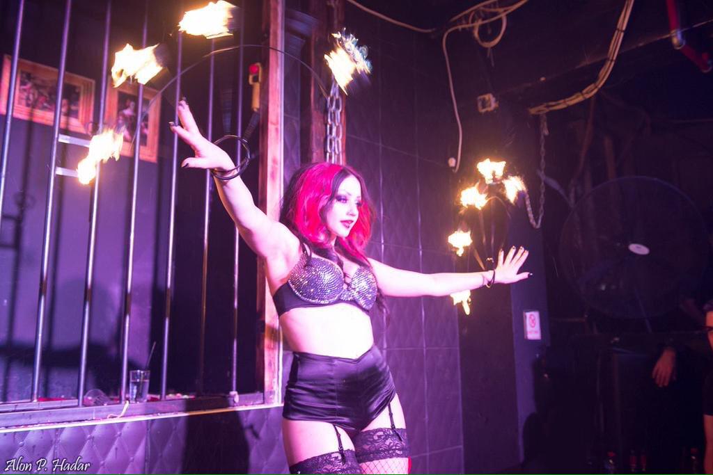 I play with fire for a living