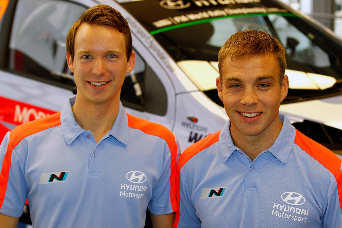 HMSGOfficial's tweet photo. .@HaydenPaddon @JKCoDriver will now drive #8 car with @KevinAbbring @sebmarshall in #20 #WRC @RallySweden http://t.co/Ch0Tkvik1Y