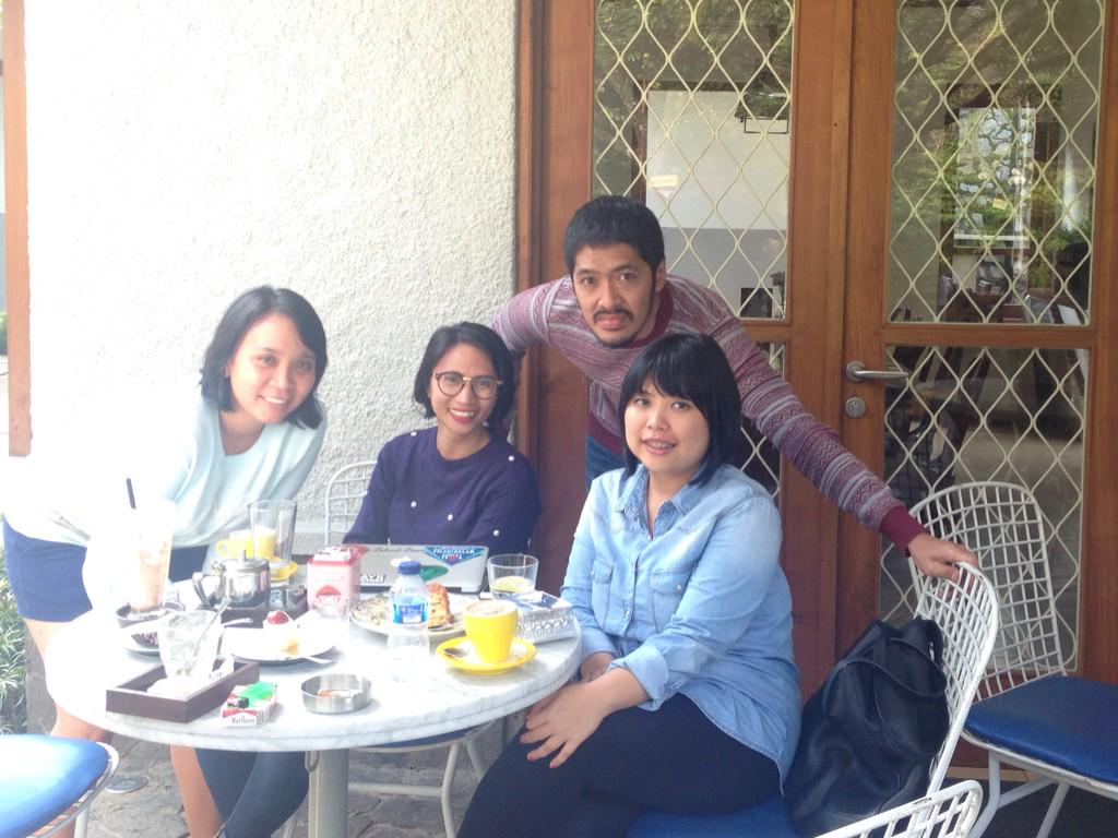 ruciki's tweet photo. thank u for today my favorito boy &amp; gals 😘 @zimzalabims @dayabwata @haedy_dot http://t.co/fO7HD3VJC1
