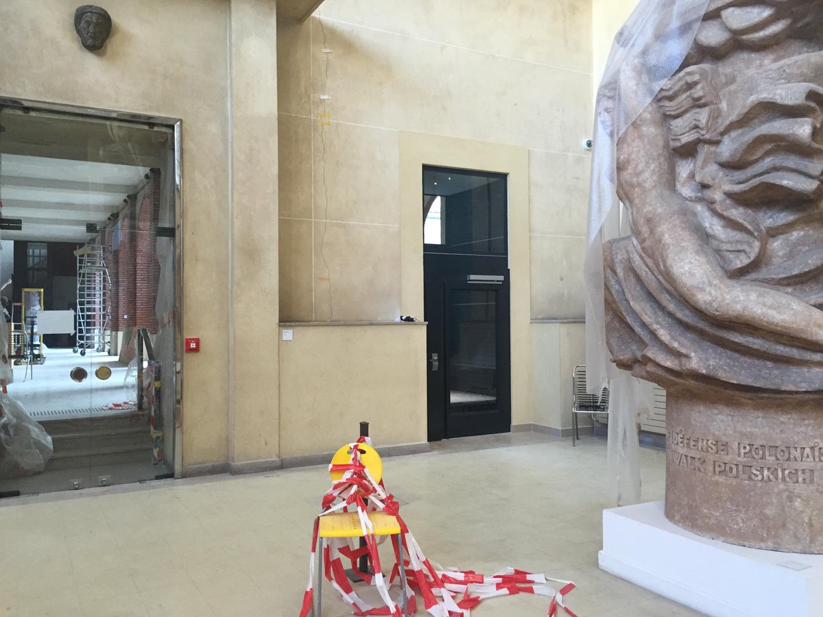 Le musée #Bourdelle fait peau neuve !  En travaux depuis 1 an, le musée sera bientôt accessible à tous.