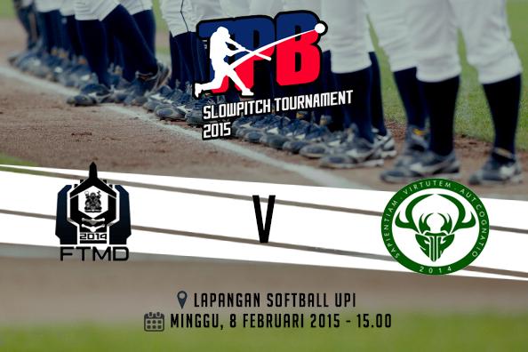 Pertandingan kedua dari grup 3 akan mempertemukan <a href="/FTMDITB14/">FTMD ITB 2014</a> dan <a href="/SITH_ITB2014/">Cerva Imperator</a> #TPBSlowpitch