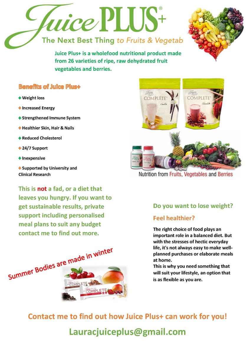 Laura_JuicePlu5's tweet image. @WomensHealthMag #juiceplus #notaquickfix #ilovemybody #loseweight