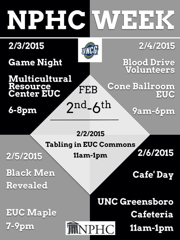 UNCG_NPHC's tweet photo. Black Men Revealed tonight! You don't want to miss this! http://t.co/TR8w4xWla5