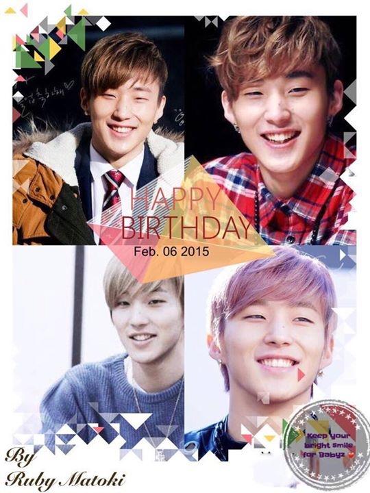 Happy birthday I love you jong up 