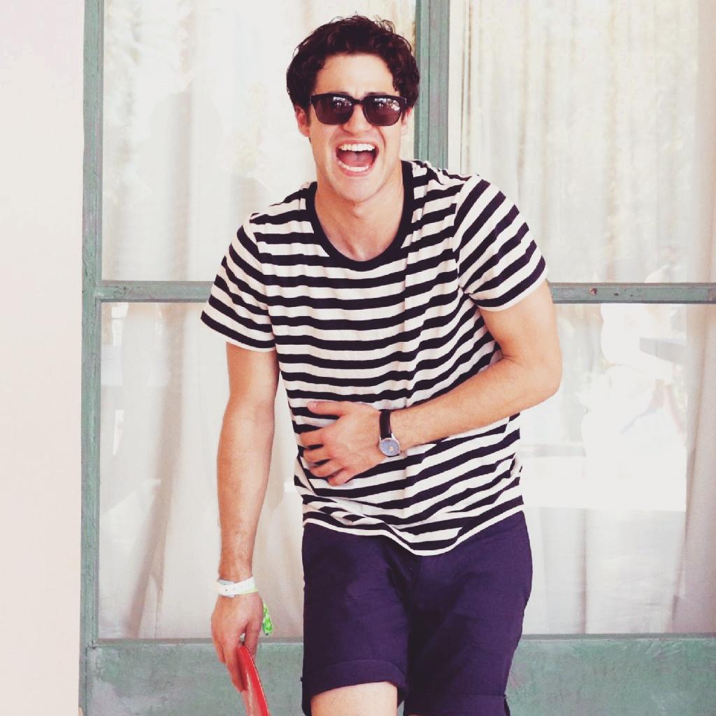 So proud to call you idol. Happy birthday Darren Criss 