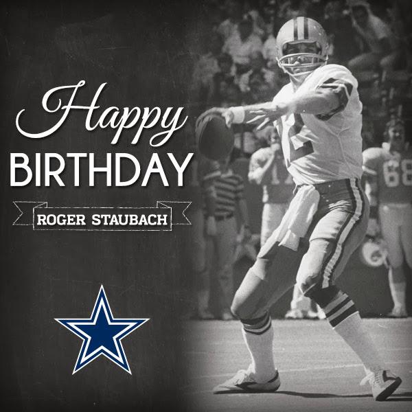 The Landry Hat wishes Hall of Fame quarterback and Dallas Cowboys\ legend Roger Staubach a happy 73rd Birthday! 