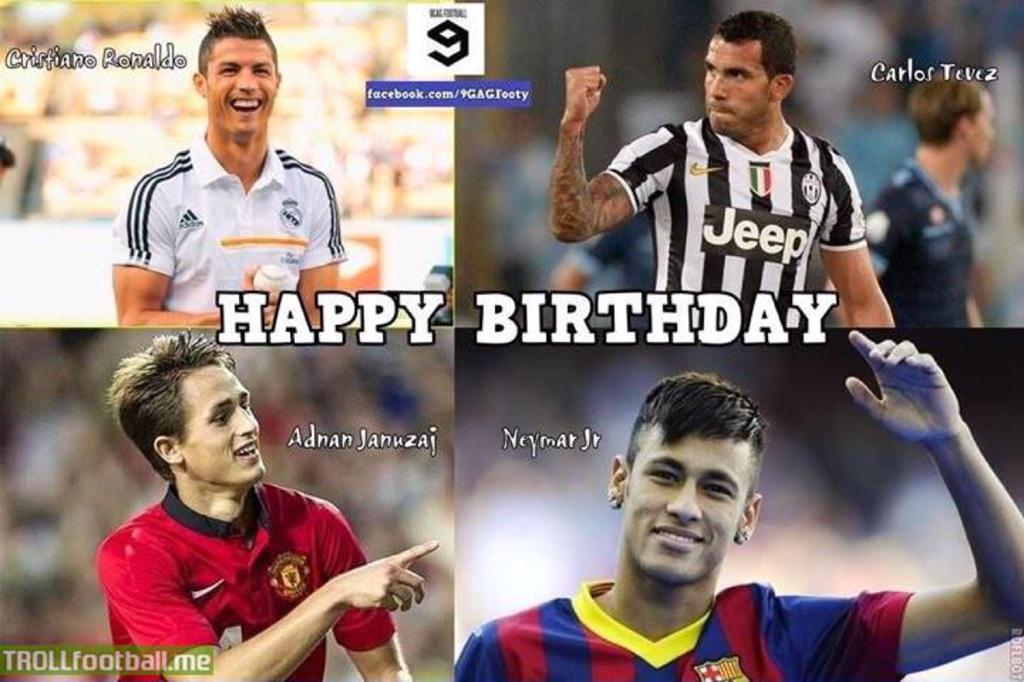   Happy Birthday everyone. What a day 5th of Feb. 

And Gheorghe Hagi...