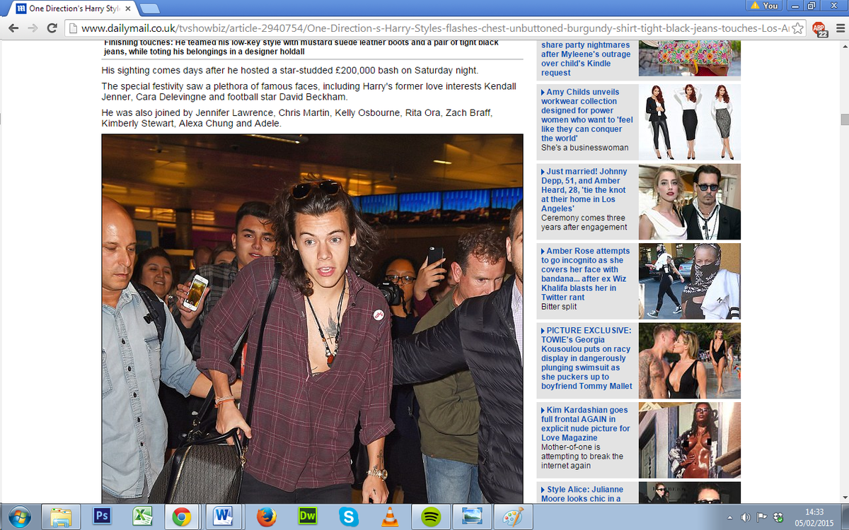 MrSteerpike's tweet image. Dangerous typo alert: Mail Online claims Harry Styles and David Beckham were lovers specc.ie/1C3dVaN @spectator