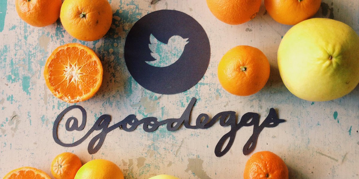 We're moving to a bright new spot! We'll be tweeting exclusively from @goodeggs after 2/9. See you there.