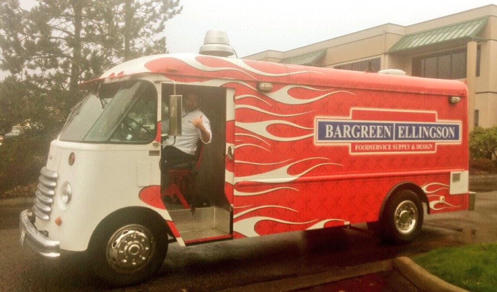 See our BE #foodtruck and <a href="/BEChefTommy/">Tommy</a> on the road today.. Snap a pic &amp; mention us to win some swag! #Seattle #PNW