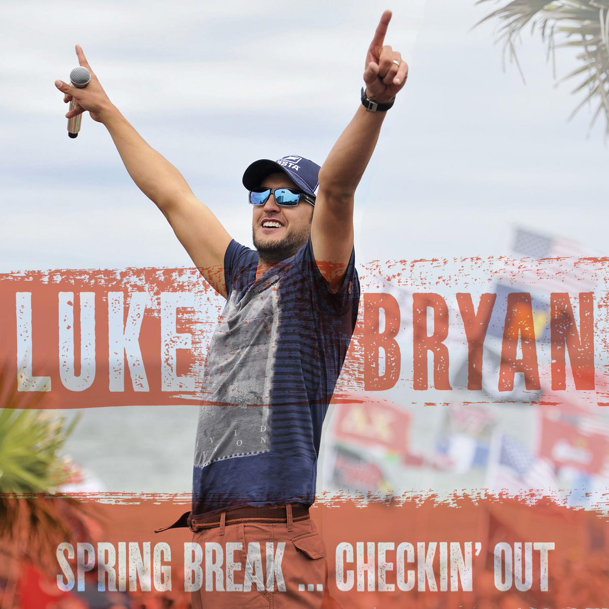 lukebryan's tweet photo. Who’s ready for a break? My final Spring Break #CheckinOut album is coming March 10th. #SpringBreak15 http://t.co/yFlU8DYc1M