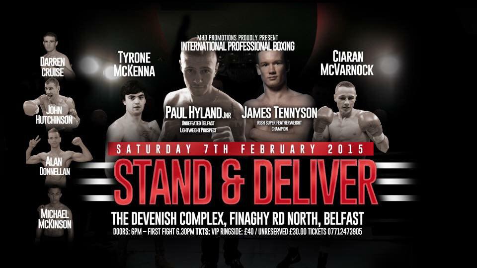 Belfstboxers's tweet photo. Local pro Boxing this sat Devenish get Your tickets support the local pros http://t.co/SBgR9uRUOA