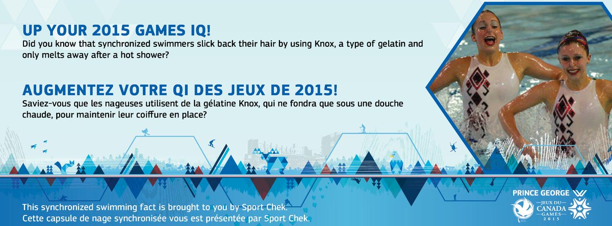 Up your #2015CanGames IQ with <a href="/SportChek/">Sport Chek</a>! //  Augmentez votre QI des #2015JeuxCanada présentée par Sport Chek!