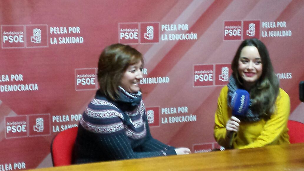 Nuestra cancidata a la Alcaldia 2015 <a href="/mjarevalocrespo/">Maria José</a>  en una entrevista para <a href="/TeleLora/">Telecable Lora</a>