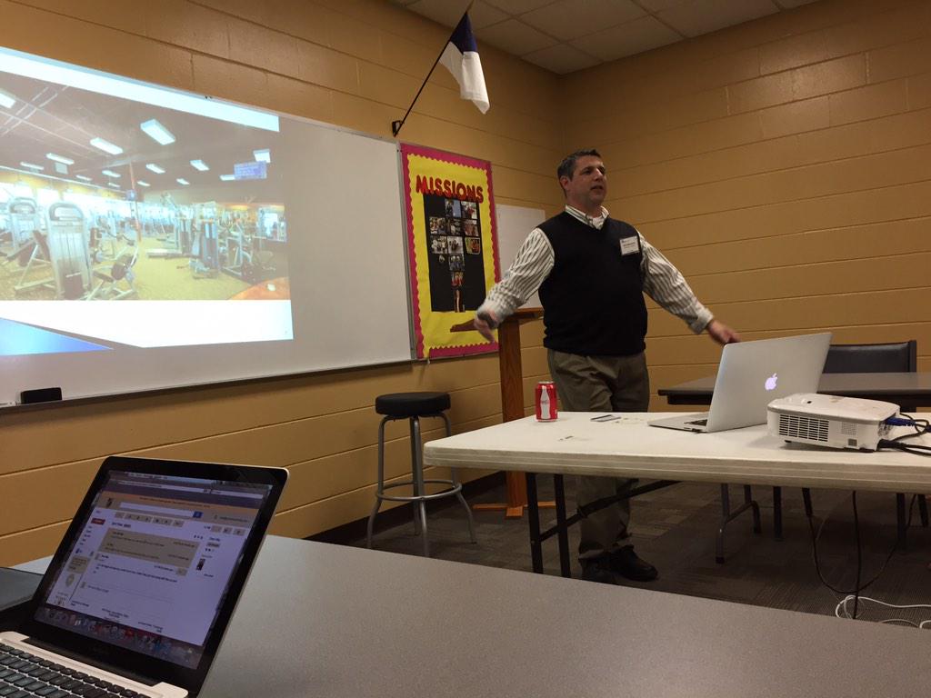 DarrylDeRuiter's tweet photo. Learning about school enrollment/marketing strategies from @RickNewberry @SCSCommunity conference. #SCSFlorida http://t.co/BkdQSHwmY1