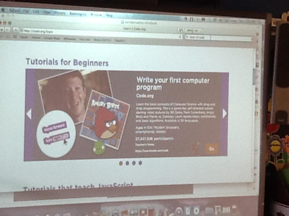 MConti999's tweet photo. We participated in "the hour of code." Students learned how to write their own basic computer code! #ps1xhhp http://t.co/pcNC6lF1xp