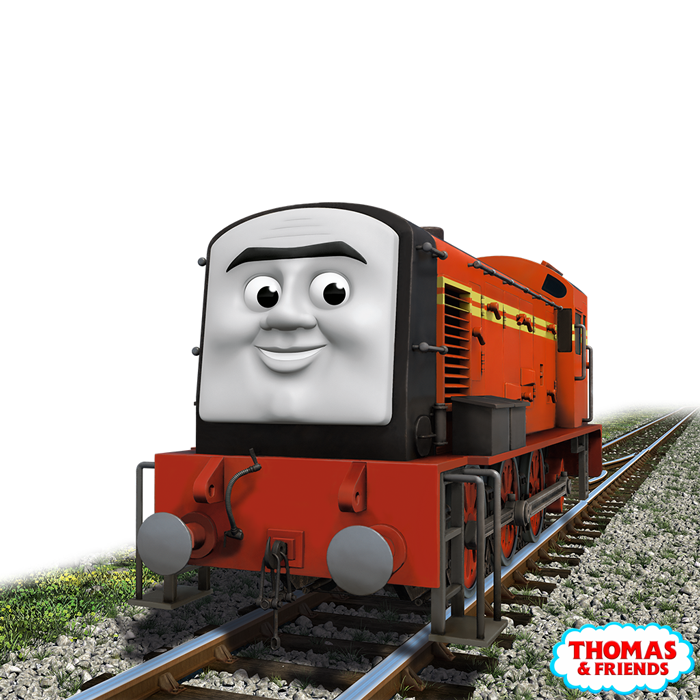 ThomasFriendsUK's tweet photo. Can your little engineer name Norman's twin? Share their answer using #ThomasTrivia http://t.co/IG1GJZaJHU