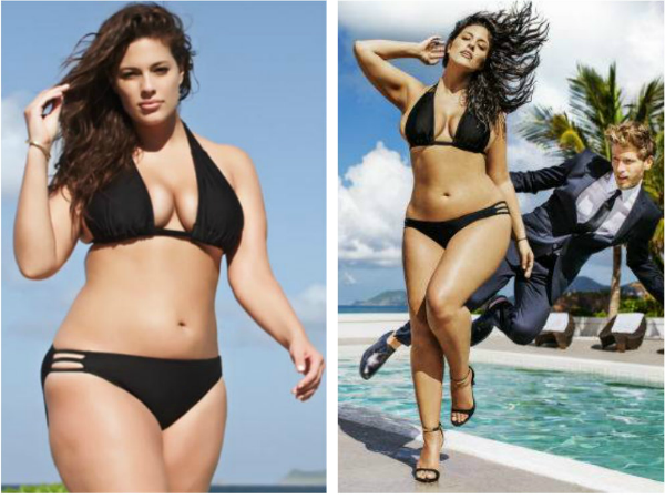 JamesCHunter68's tweet photo. Kudos to .@SI_Swimsuit 2015 for the beautifully voluptuous .@theashleygraham. #CurvesInBikinis #SwimsuitsForAll http://t.co/3al79Nt3Yf