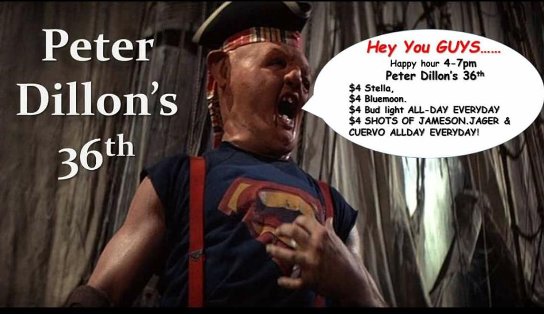 Peterdillons36's tweet photo. Sloth loves Baby ruths &amp; $4 pints &amp; $4 shots.drop by Peter Dillons 36th happy hour 4 -7pm @PeterDillonsNYC http://t.co/oAgaIBj6Co