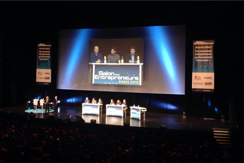 Inspiring session! With confounder AirBnB and founder BlaBlaCar, naming few...#SalonEntrepreneurs