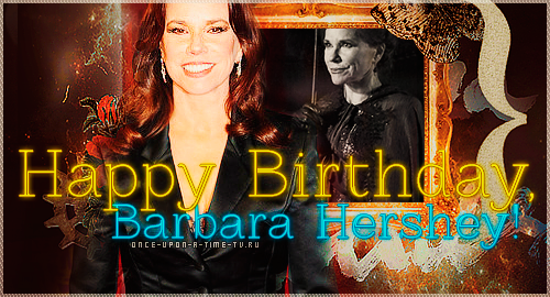 Happy Birthday, Barbara Hershey! -   