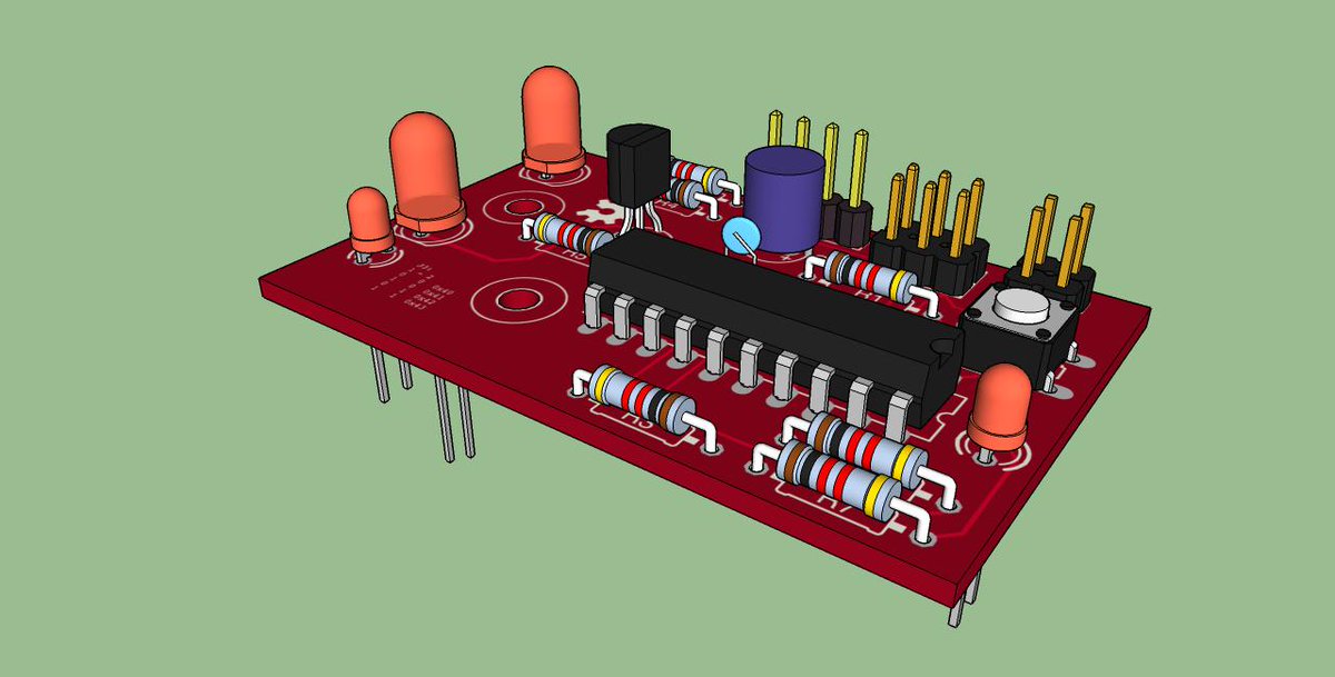 Xjmaas's tweet image. My idea for a 2.0 version of my I2C #LEGO #powerfunctions board. Smaller footprint, should fit on #RaspberryPi A or B