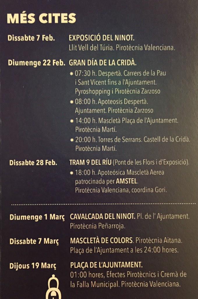 PIROART's tweet photo. En la X Gala de la Pirotecnia fallera se ha presentado el programa oficial de disparos de las Fallas 2015 que es este http://t.co/8DWAguRirT