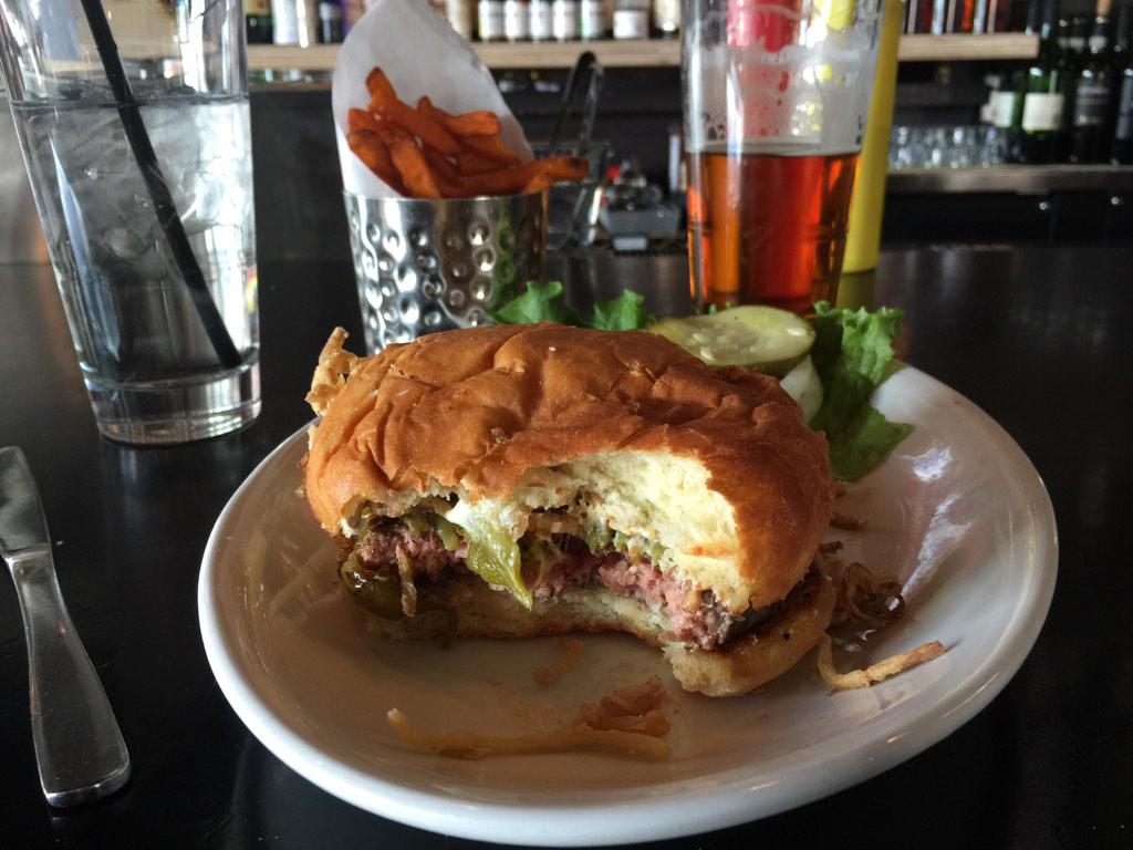 craftedhere's tweet photo. Park Rye Pale is awesome and a @DenverBeerCo @ParkBurger collab. Pairs well with the popper burger. http://t.co/IpO2HQhanQ