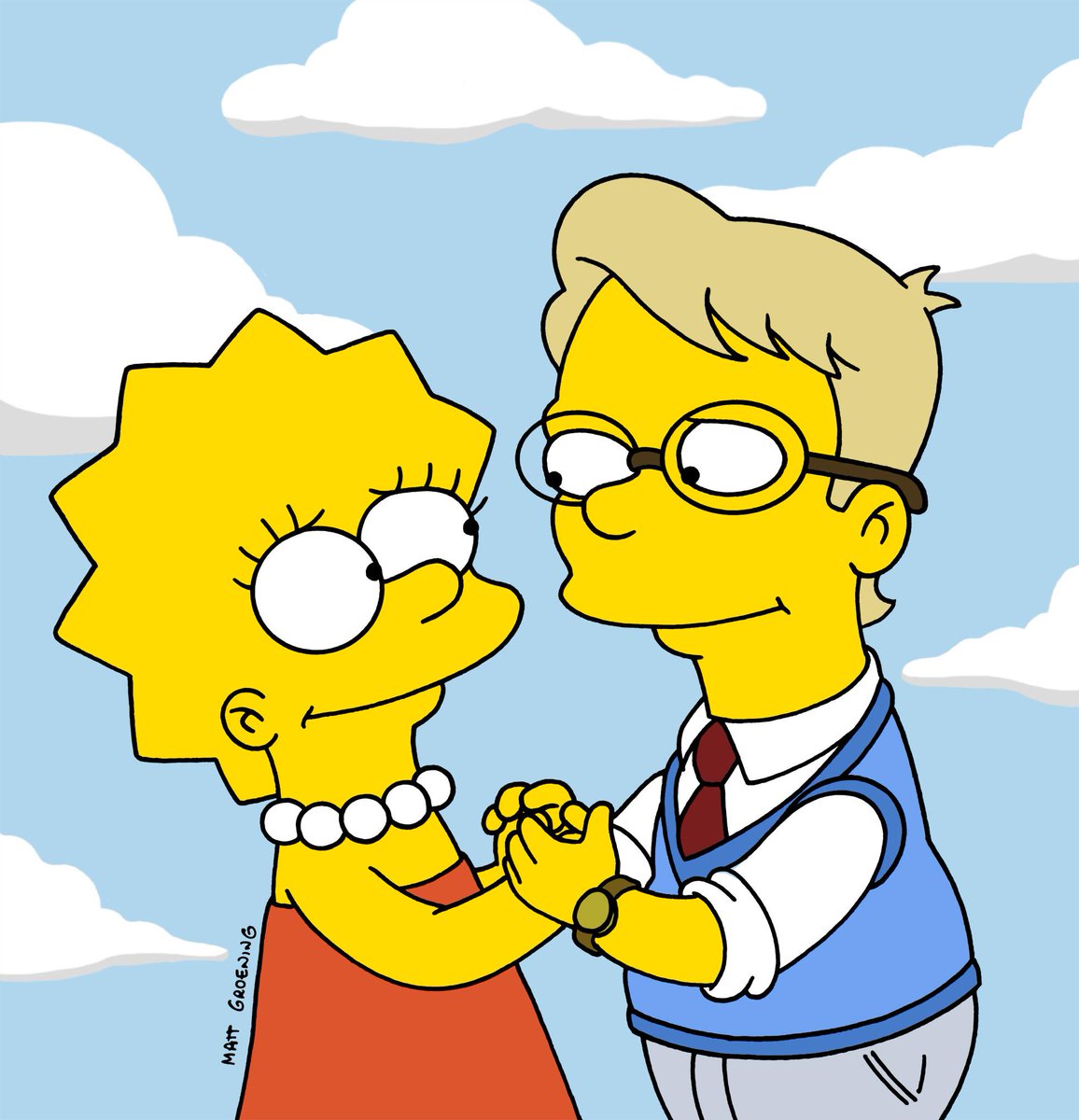 TheSimpsons's tweet image. There's a cover to every pot. And a Thelonius for every Lisa. #thesimpsons