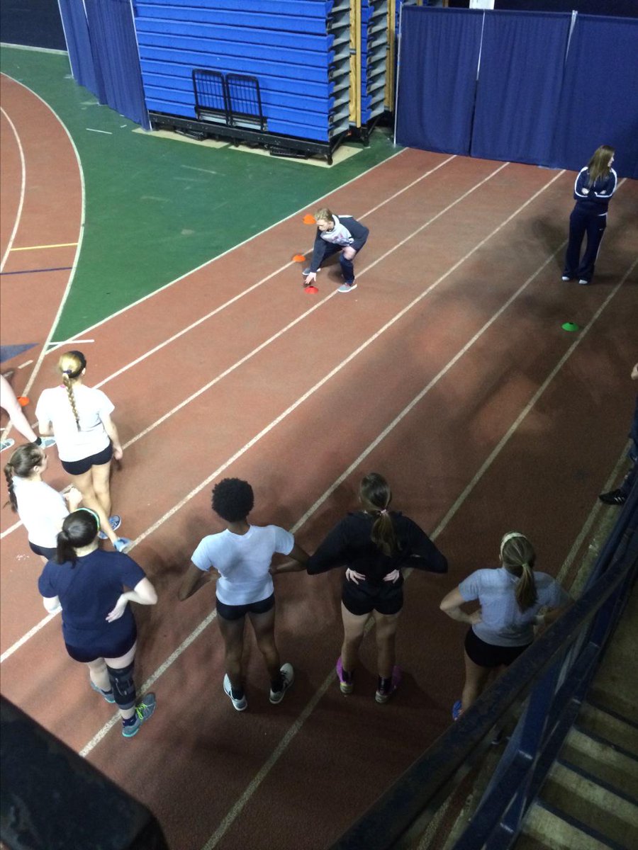 ETSUVolleyball's tweet photo. Time to work on our mobility #LetsGetIt #ConeTime #BucStrong http://t.co/FhRggq069I