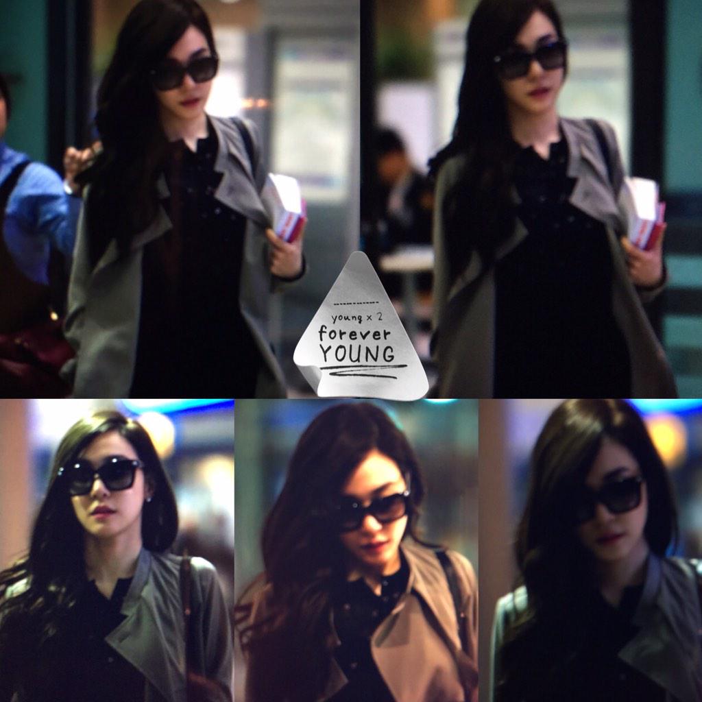[PIC][06-02-2015]Tiffany và SooYoung trở về Hàn Quốc vào sáng sớm nay B9HFZFjCAAAS1R3